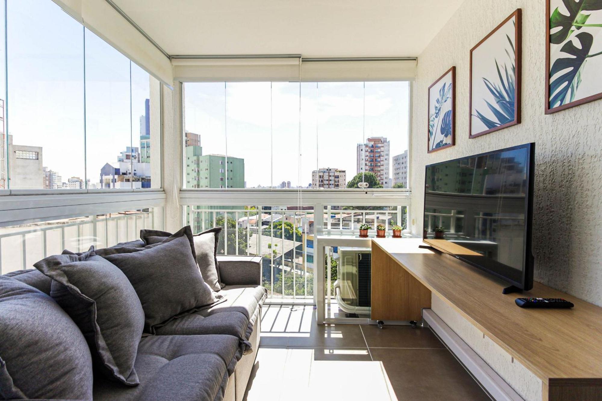Vm1107 - Apart. Na Mariana | Metro Ana Rosa Apartment Sao Paulo